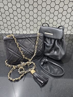 2 Black Crossbody Bags